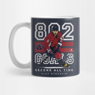 Alex Ovechkin Washington 802 Goals Mug